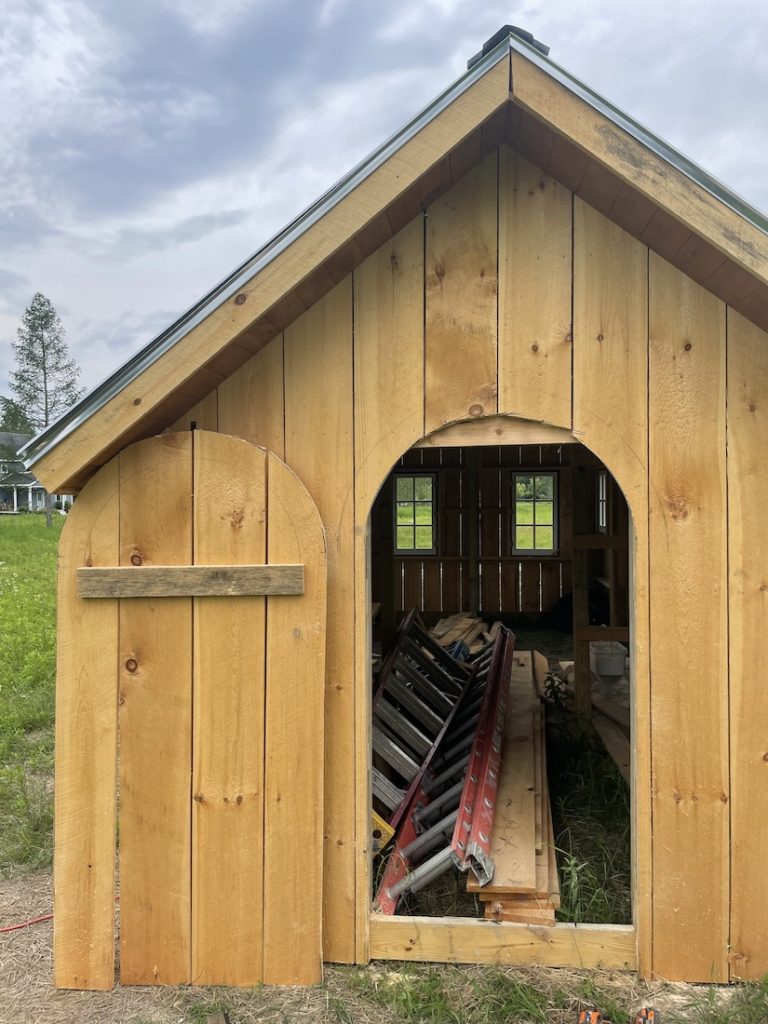 How to Make a Round Top Shed Door » Tree Farm Design Co.