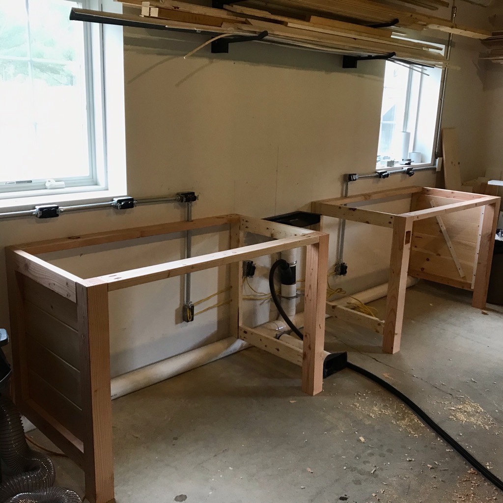 Building a Miter Saw Station frame