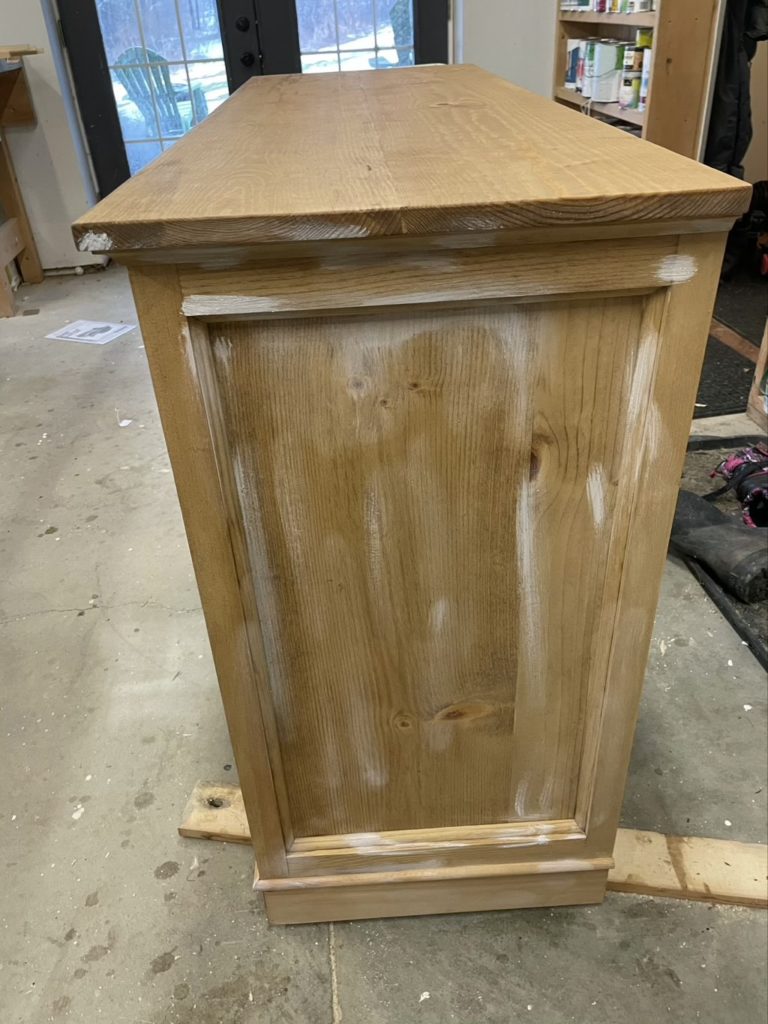 How to use Liming Wax on Pine Furniture » Tree Farm Design Co.