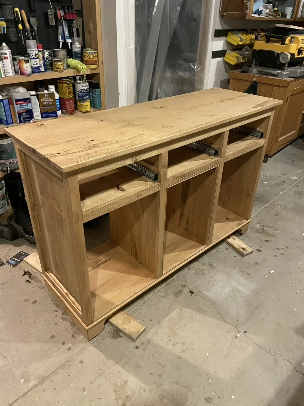 Stained Pine Buffet