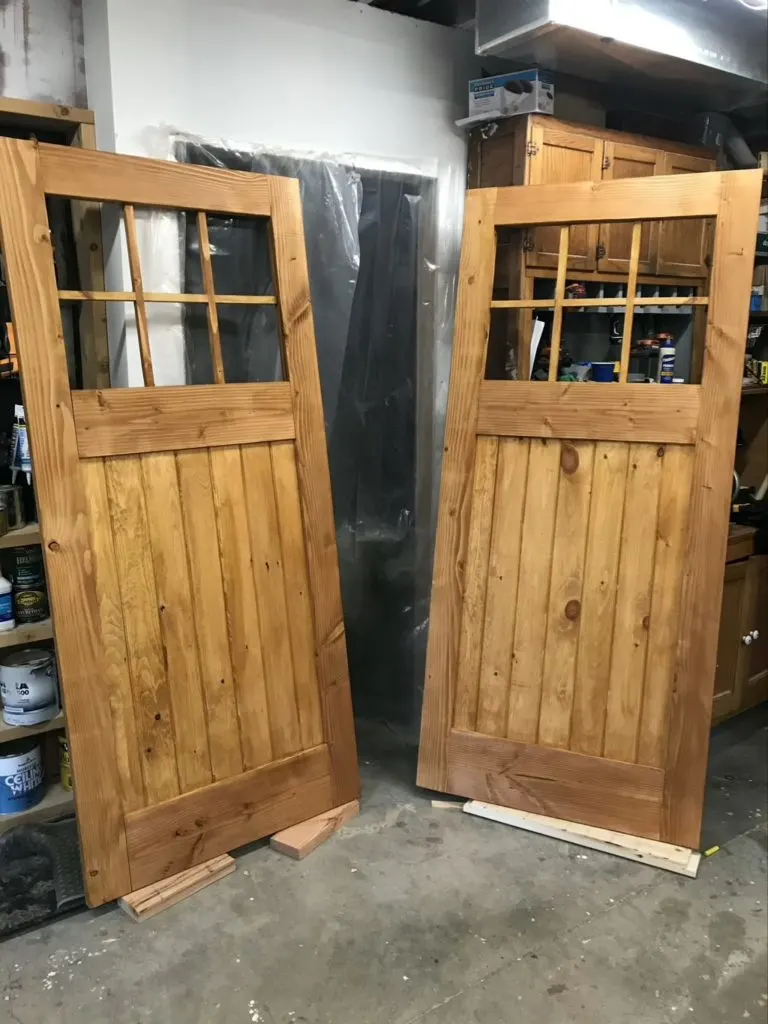 How to make a shed door