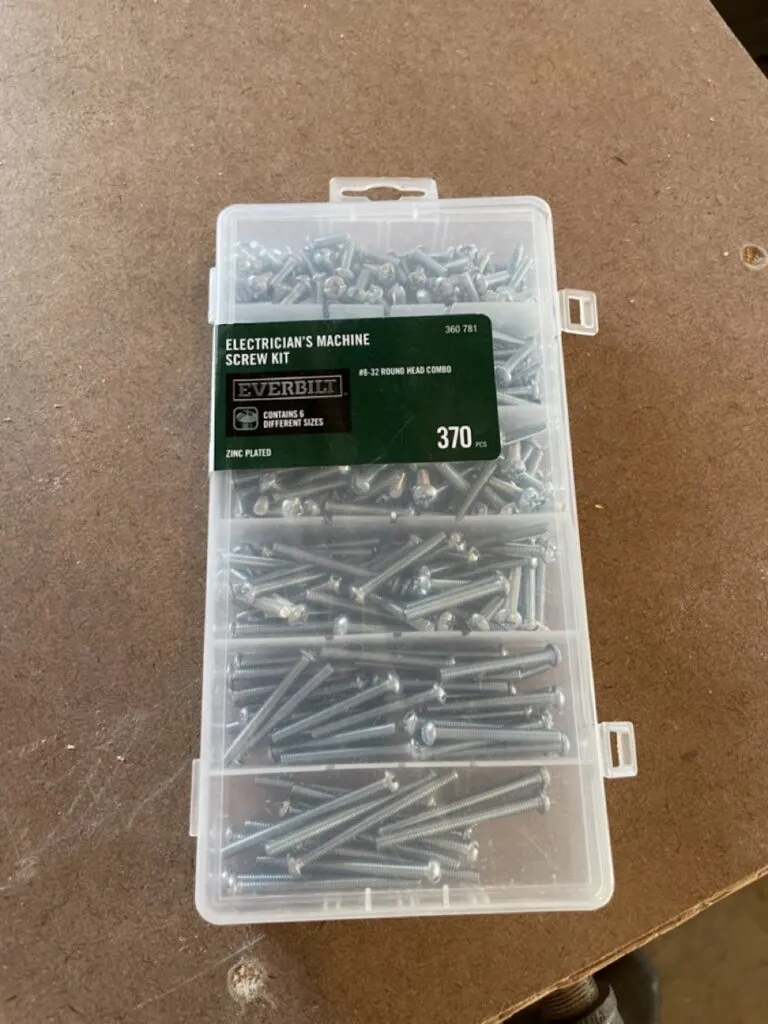 Electrician screws variety pack